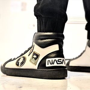 Coach x NASA limited release high top shoes size 10